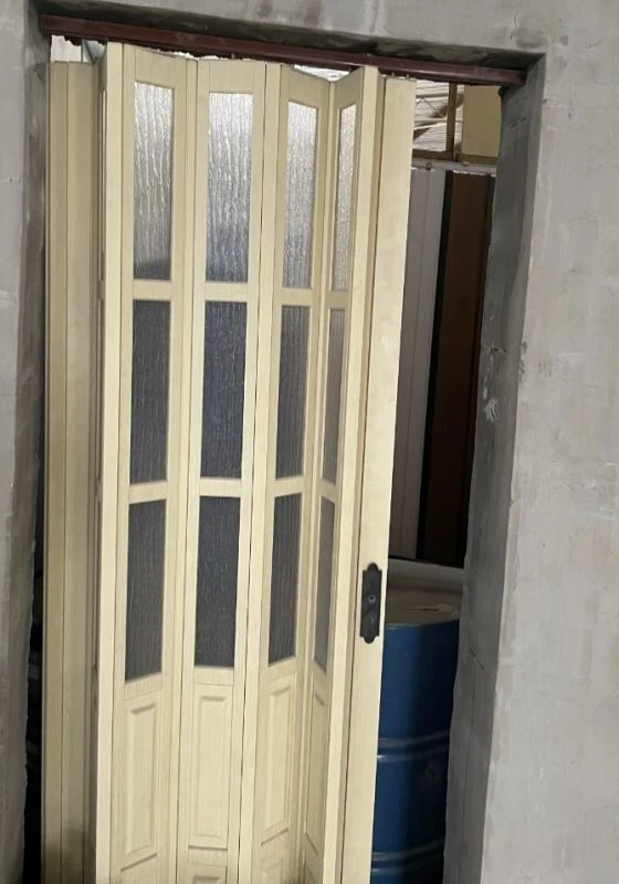 Indoor PVC folding door