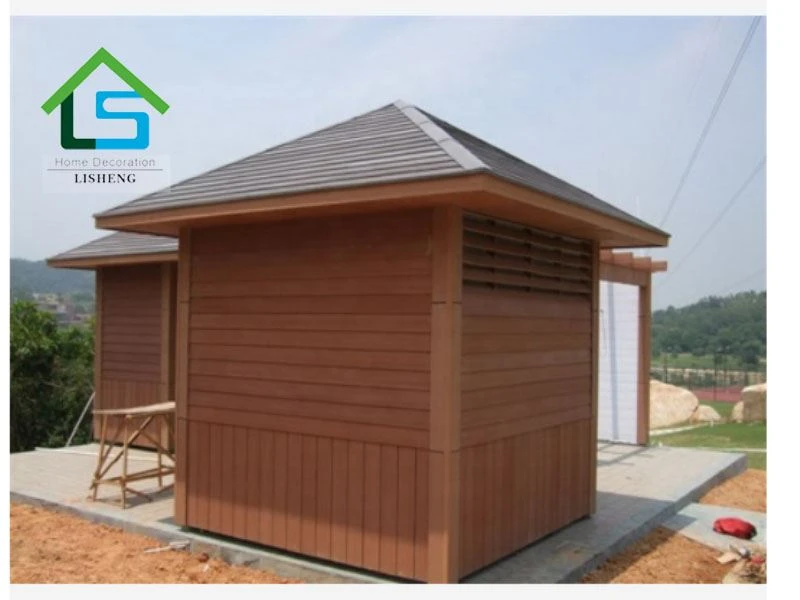 Waterproof wood fiber external cladding exterior WPC panel