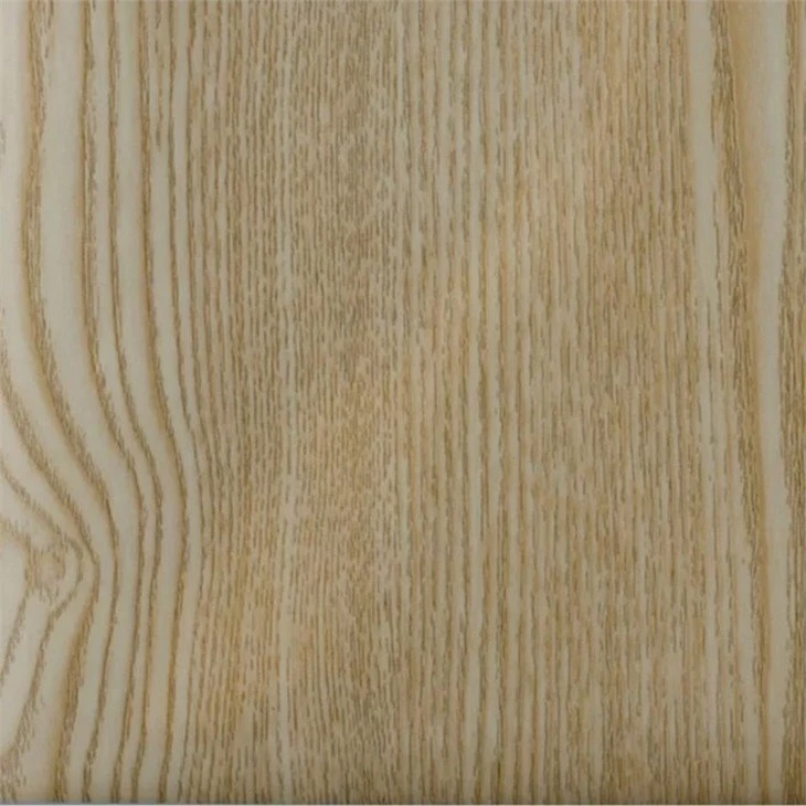 Wood grain PVC decorative film