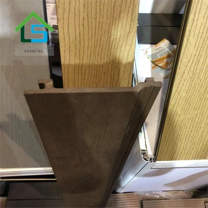 Outdoor eco wood plastic composite wall board exterior WPC wall panel cladding